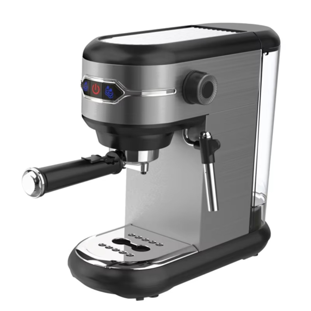 Coffee Maker - เครื่องชงกาแฟไฟฟ้าเชิงพาณิชย์แบบเดี่ยว 15 บาร์ สำหรับทำคาปูชิโนและเอสเพรสโซ