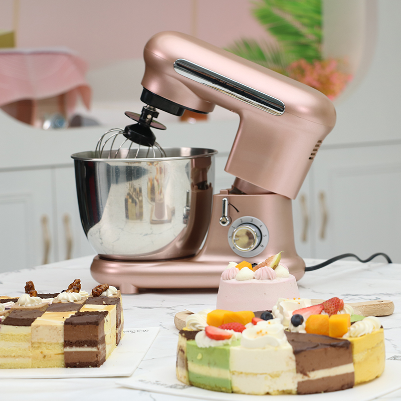 Stand Mixer - เครื่องผสมอาหารแบบตั้งโต๊ะปรับแต่งได้ 800W/3.5L เครื่องทำเค้กและขนมปัง หุ่นยนต์ครัว เครื่องนวดแป้ง