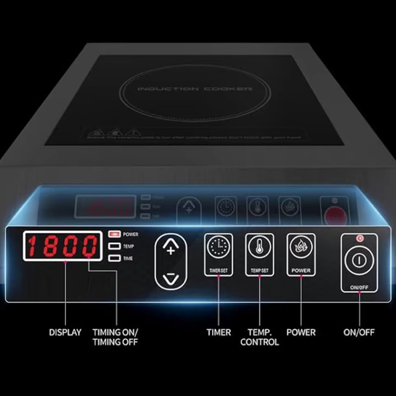 เตาแม่เหล็กไฟฟ้า เตาแม่เหล็กไฟ - Induction Cooktop Portable บทวิจารณ์และราคา