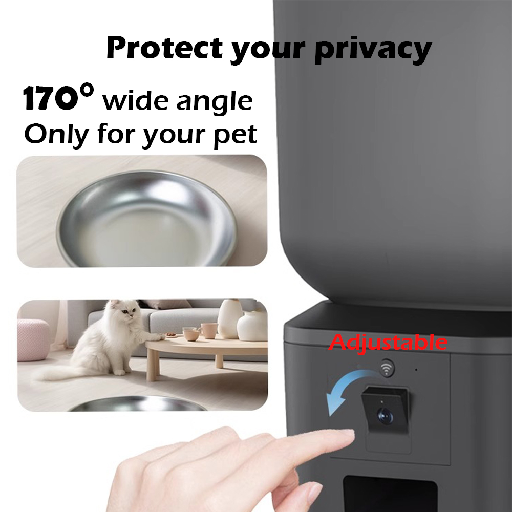 เครื่องให้อาหารแมวอัตโนมัติ 8  - Kitchen Appliances Video บทวิจารณ์และราคา