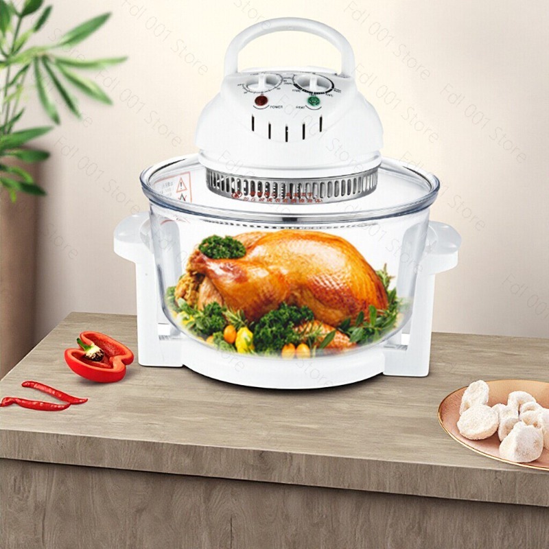 หม้อทอดไร้น้ำมันแก้ว ระบบคลื่น - Air Fryer บทวิจารณ์และราคา