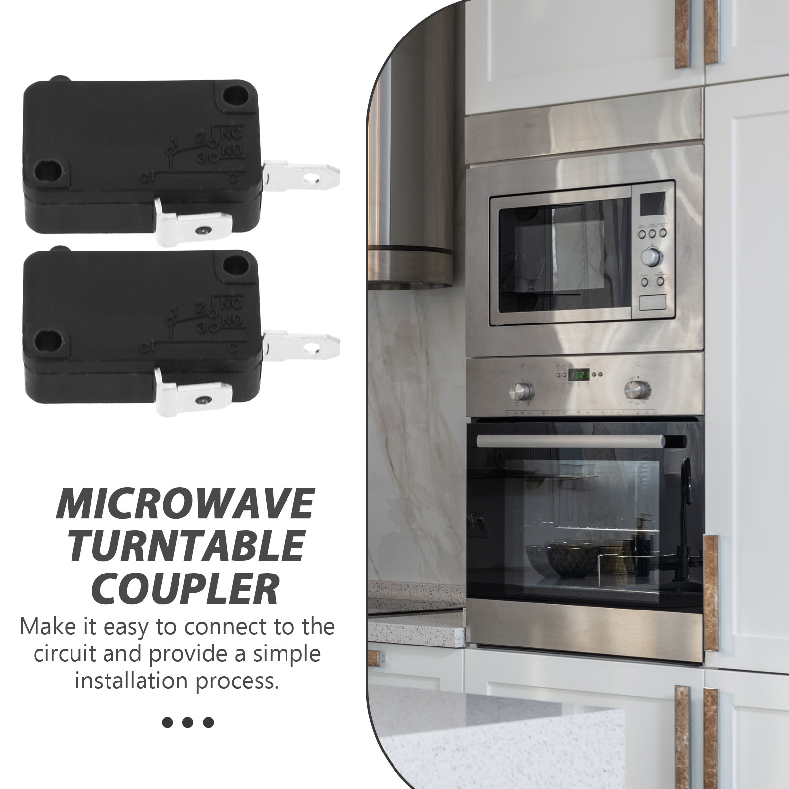2 ชิ้น ไมโครสวิตช์ ปกติเปิด ใช - Microwave Oven บทวิจารณ์และราคา