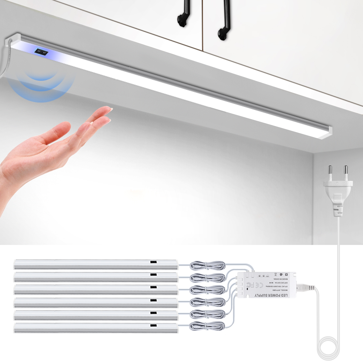 ห้องน้ําห้องครัว LED ภายใต้ตู้ - Kitchen Appliances Cabinet บทวิจารณ์และราคา