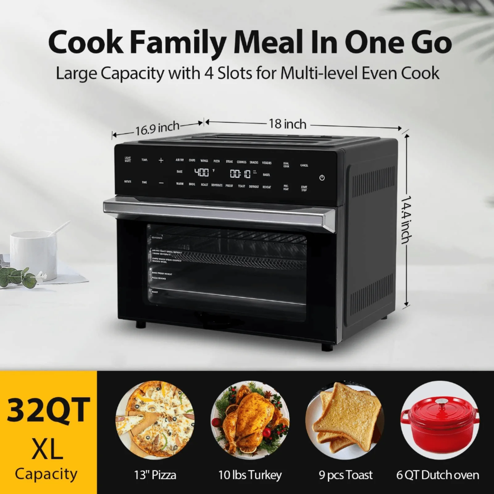 &สำหรับห้องครัว เตาอบหม้อทอดไร - Air Fryer บทวิจารณ์และราคา