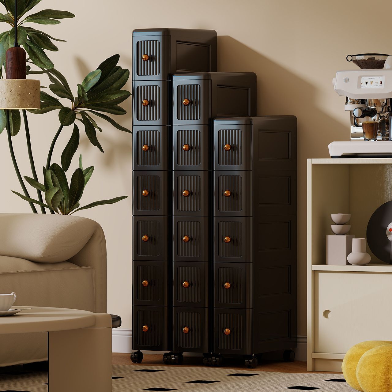 ตู้เก็บของแบบลิ้นชักช่องแคบ 15 - Kitchen Appliances Cabinet บทวิจารณ์และราคา