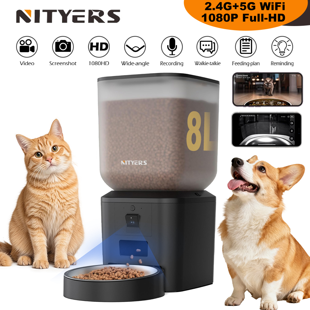 เครื่องให้อาหารแมวอัตโนมัติ Ni - Kitchen Appliances Video บทวิจารณ์และราคา