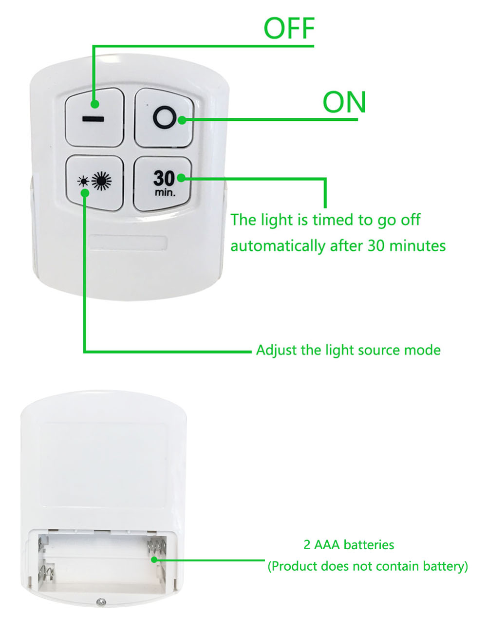 3W ไฟ LED ไร้สายแบบหรี่แสงได้ส - Kitchen Appliances Cabinet บทวิจารณ์และราคา