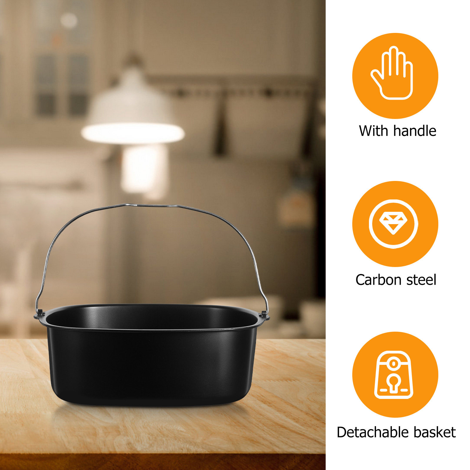 ตะกร้าอบเค้กสำหรับเตาอบและหม้อ - Air Fryer บทวิจารณ์และราคา